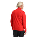 Mens Prospect Half Zip T-Neck - Spyder Red