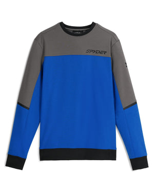 Mens Speed Fleece Crew Jacket - Cobalt