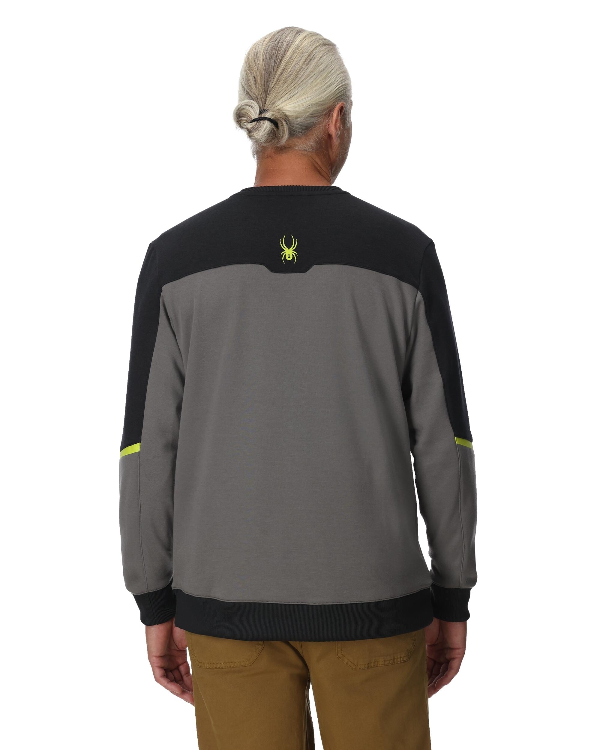Mens Speed Fleece Crew Jacket - Storm – Spyder