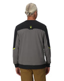 Mens Speed Fleece Crew Jacket - Storm
