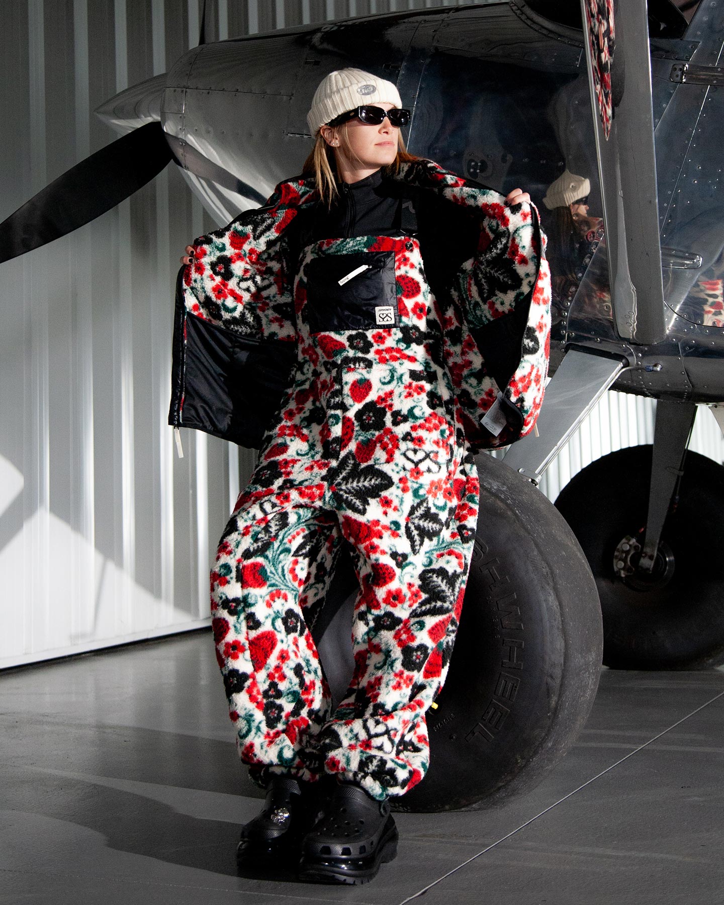 Women's Society Fleece Overalls