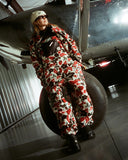 Womens Society Fleece Overalls - Society Racing Green