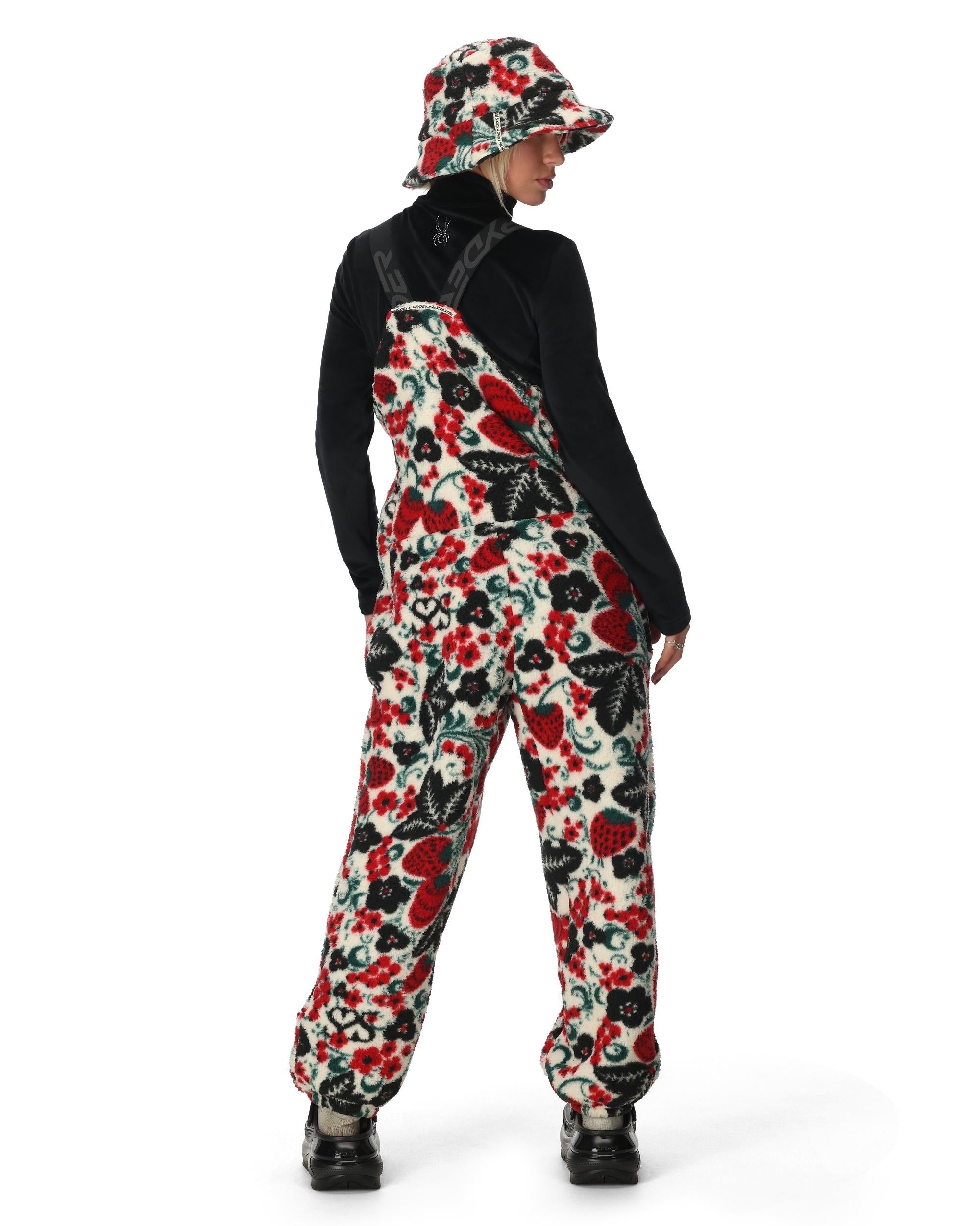 Women's Society Fleece Overalls - Society Racing Green – Spyder