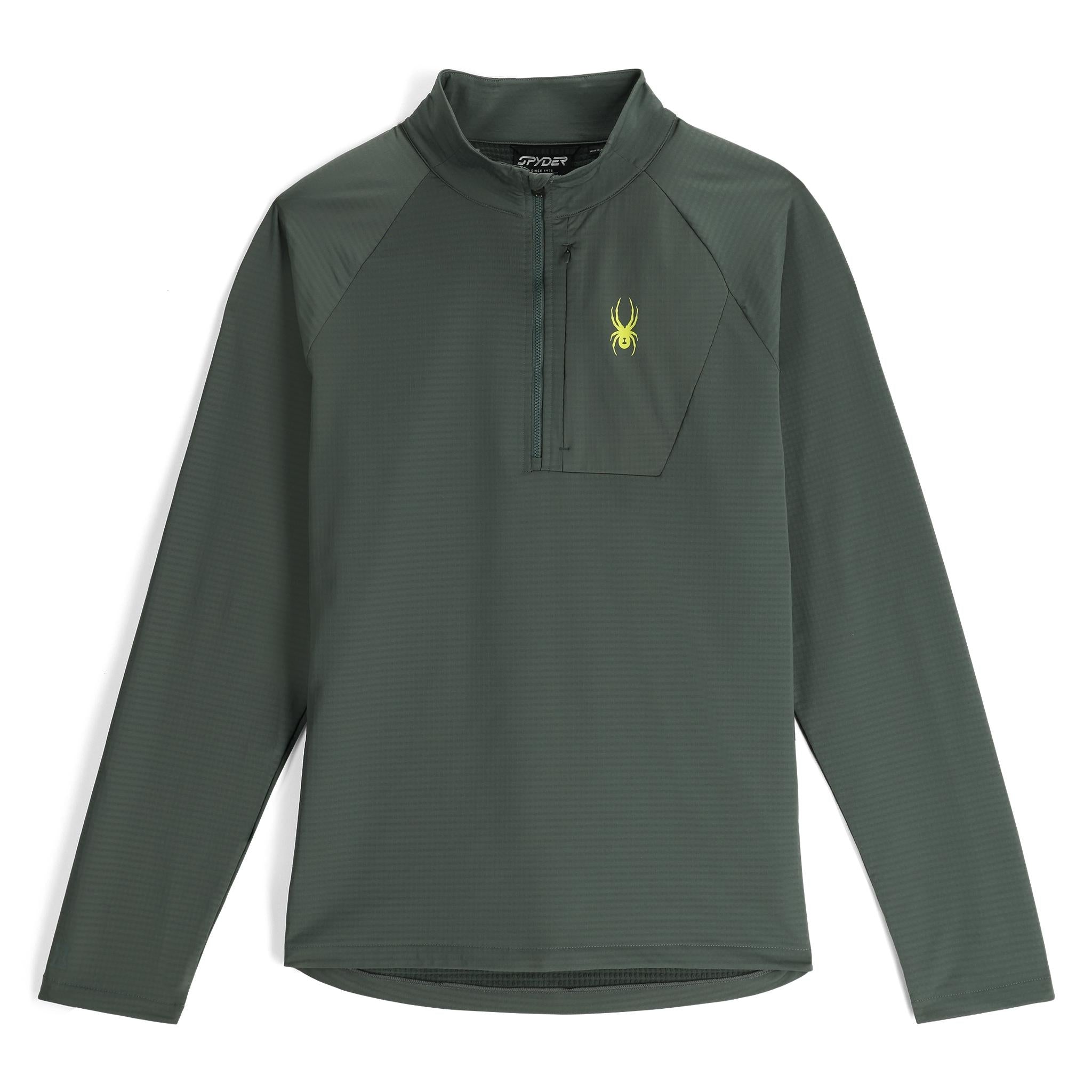 パーフェクトスムース Men's GridWeb™ Half Zip Fleece