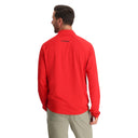 Mens Gridweb Half Zip Jacket - Spyder Red
