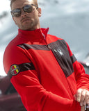 Mens Wengen Bandit Full Zip Jacket - Spyder Red