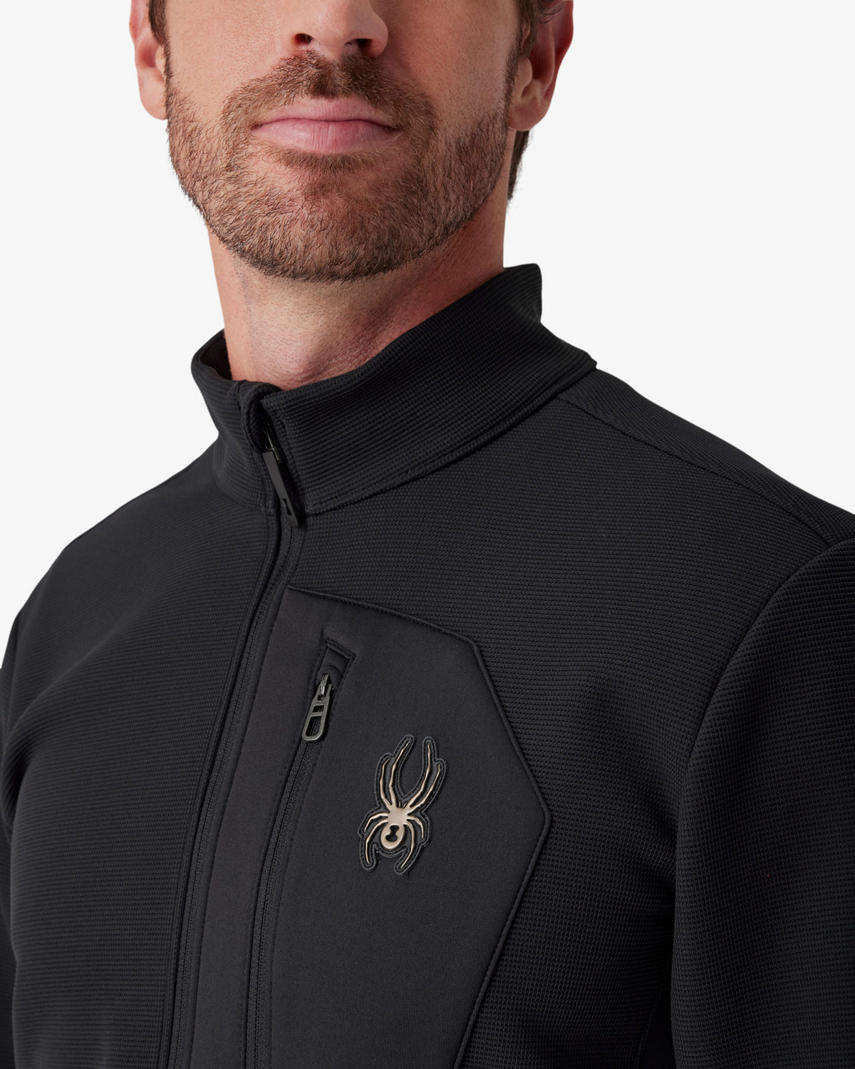 Men's Bandit Sweater Fleece Jacket - Black