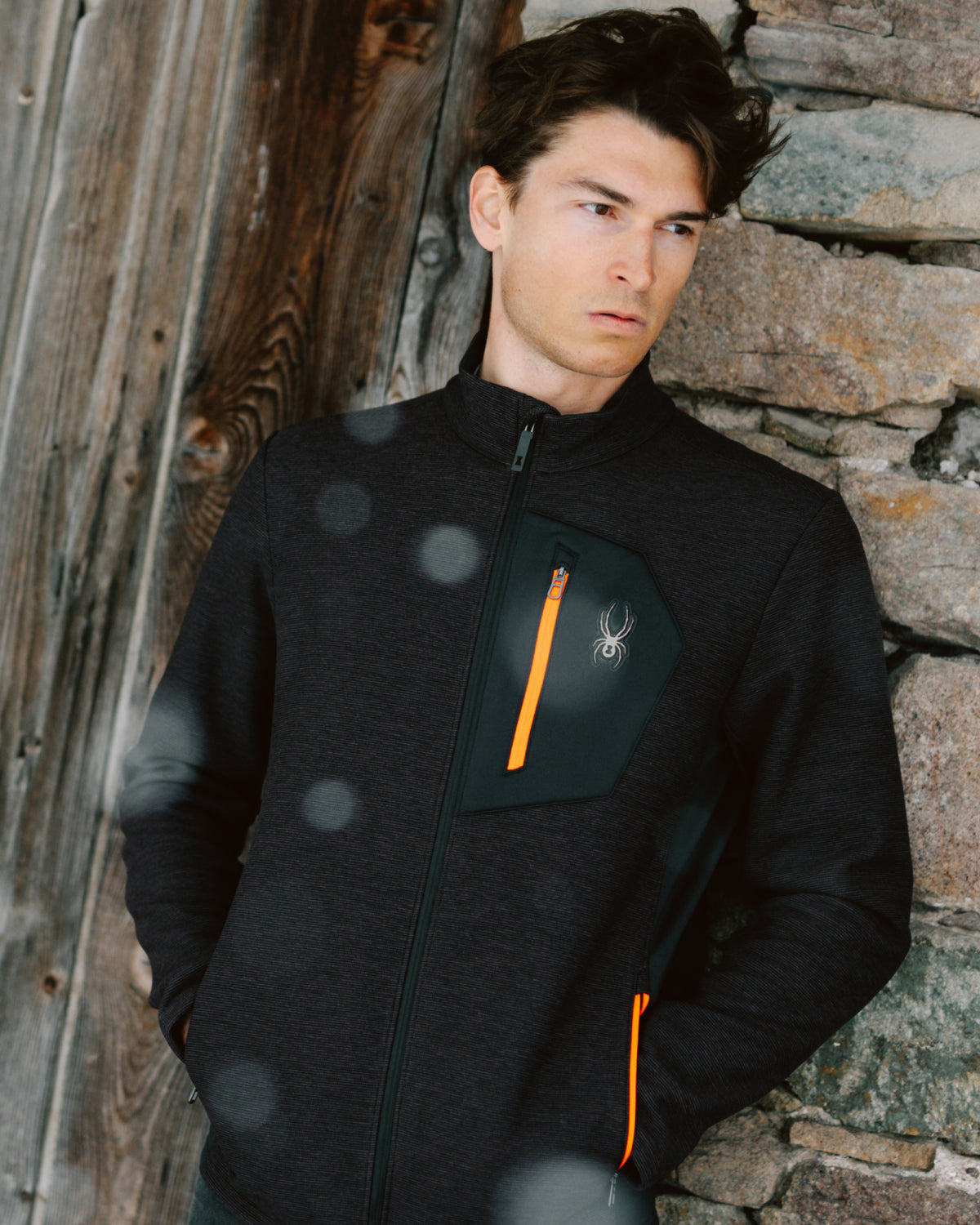 Men's Bandit Sweater Fleece Jacket - Mocha Melange