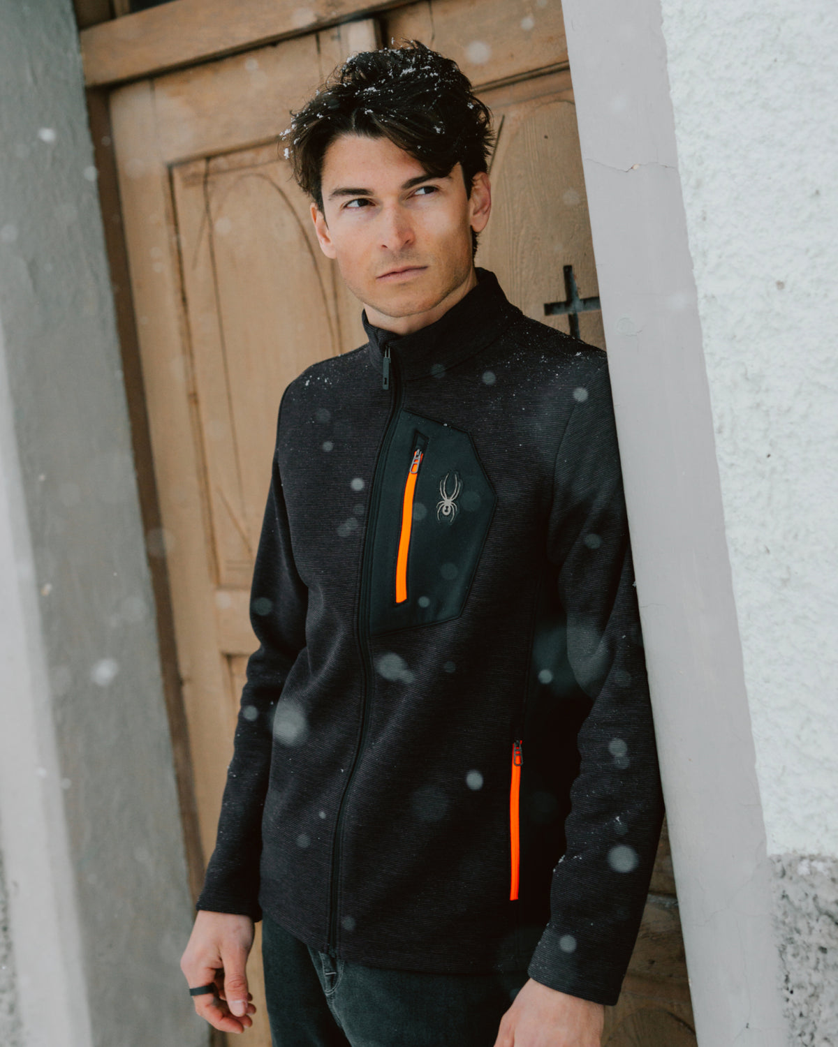 Men's Bandit Sweater Fleece Jacket - Mocha Melange