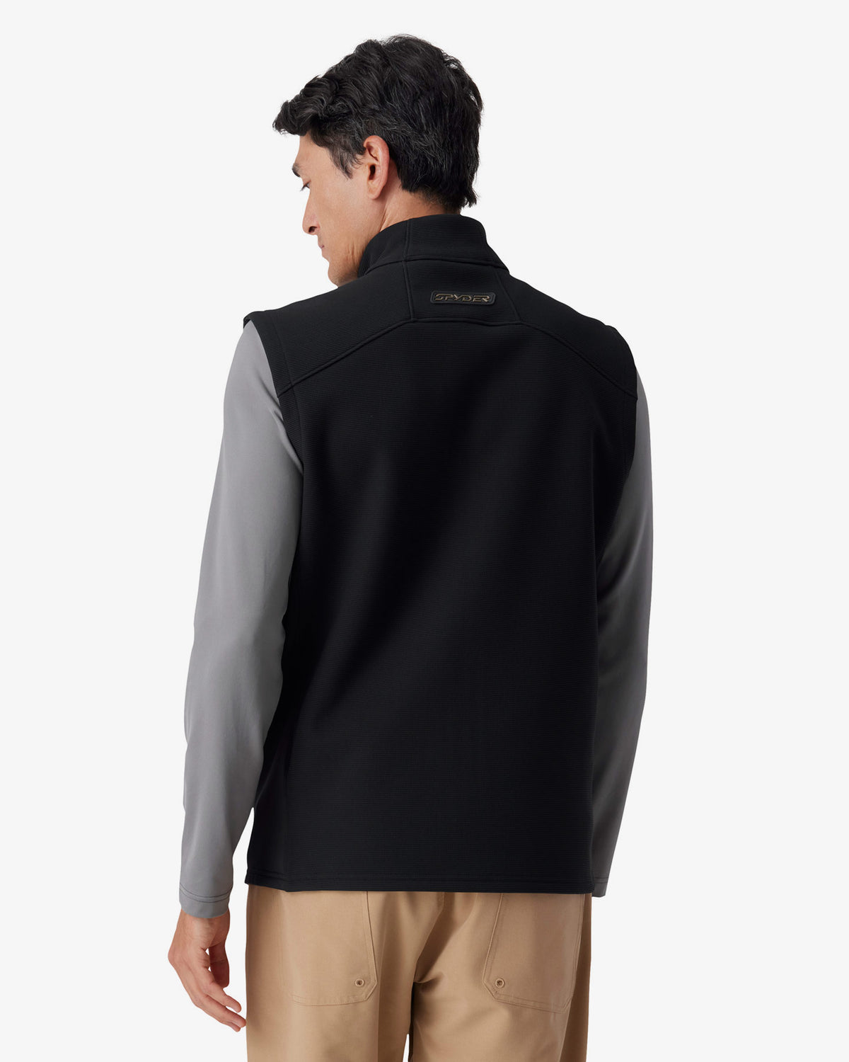Men's Bandit Sweater Fleece Vest - Black