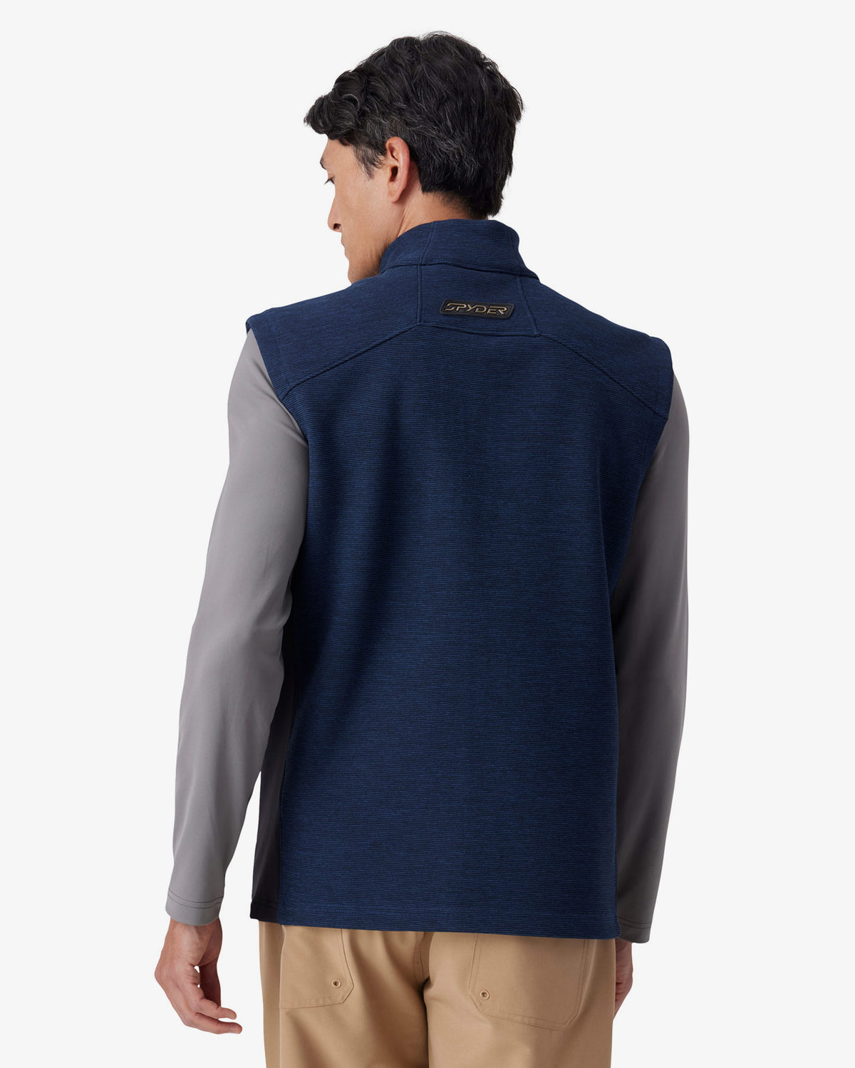 Men's Bandit Sweater Fleece Vest - Indigo Melange