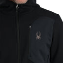 Mens Bandit Hooded Fleece Jacket - Black