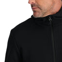 Mens Bandit Hooded Fleece Jacket - Black