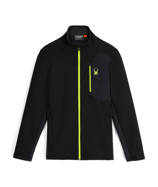 Men's Bandit Full Zip Jacket - Black – Spyder