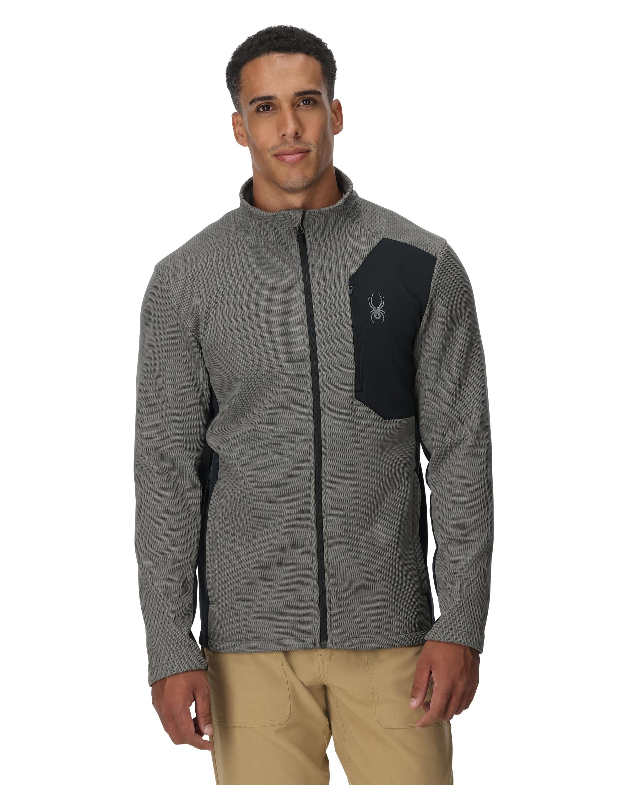 Men's Bandit Full Zip Jacket - Storm – Spyder