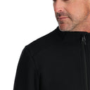 Mens Bandit Half Zip Fleece Jacket - Black
