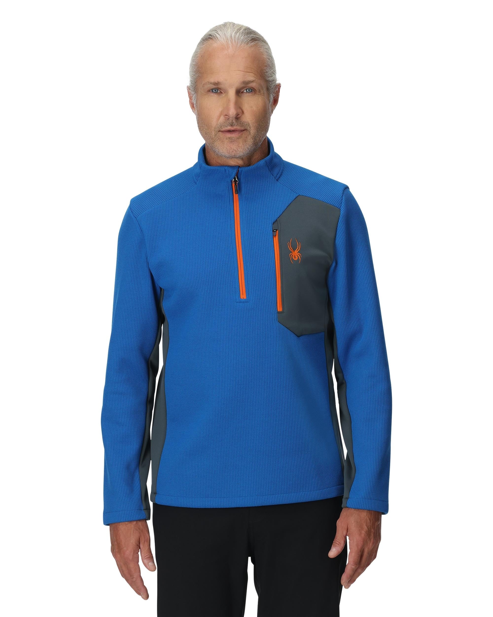 Men's Bandit Half Zip Jacket - Cobalt