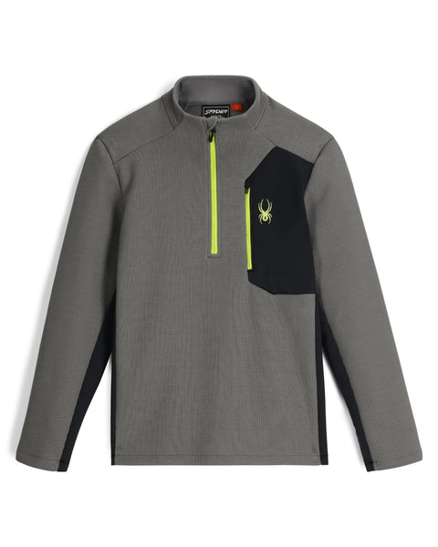 Men's Bandit Half Zip Jacket - Storm – Spyder