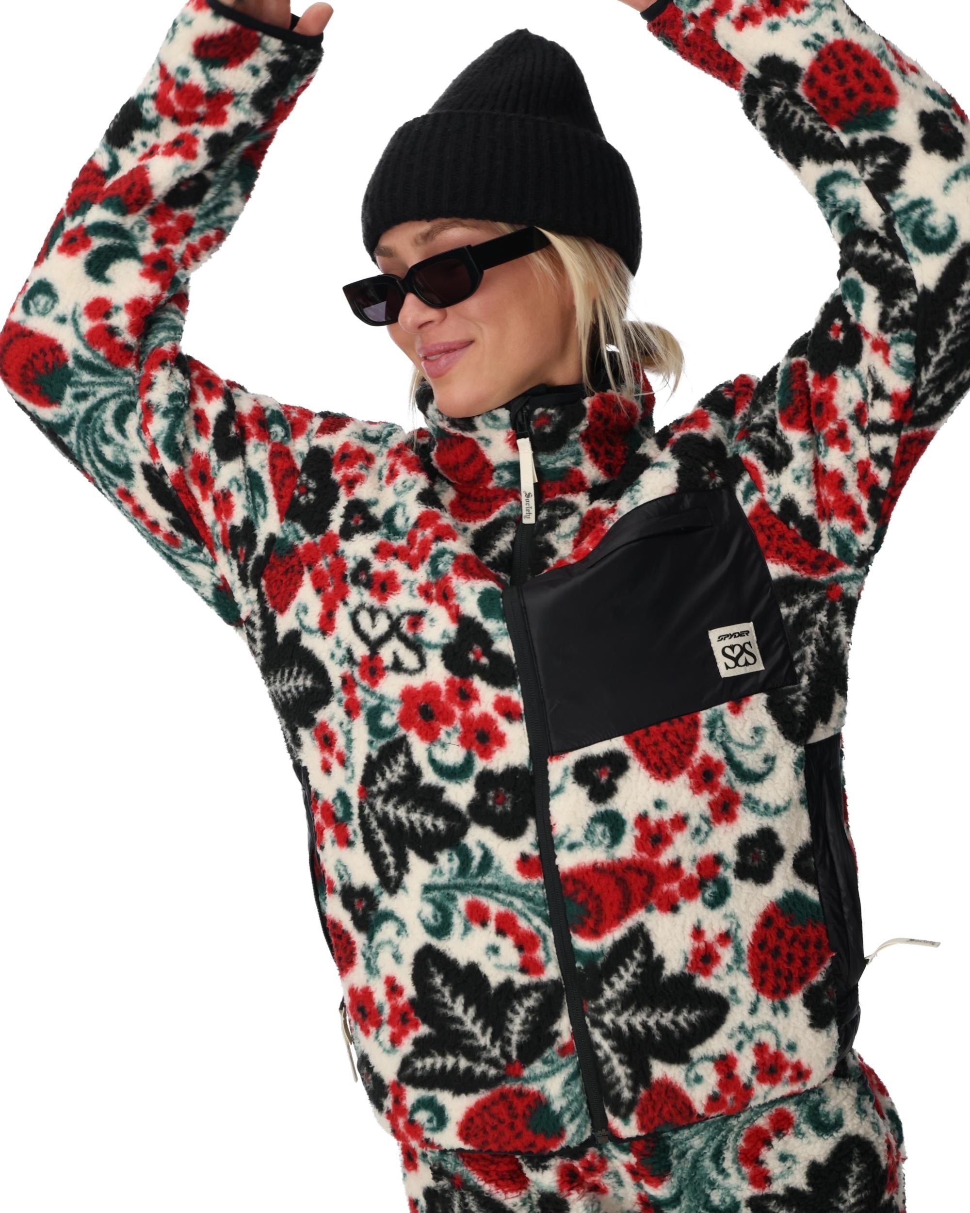 Women's Society Fleece Jacket - Society Racing Green – Spyder