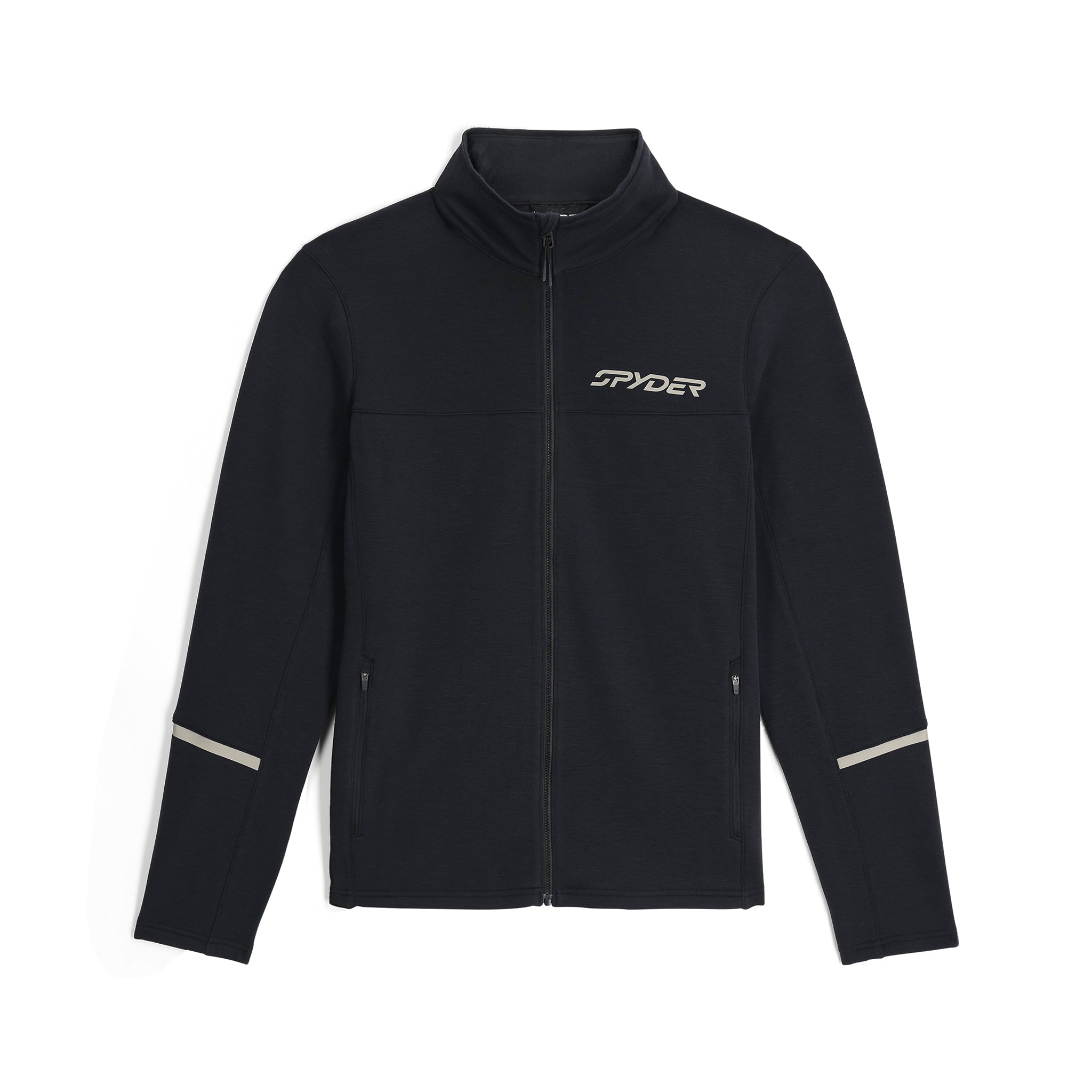 Mens Speed Fleece Full Zip Jacket - Black – Spyder
