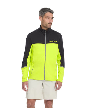 Men's Speed Fleece Jacket - Lime