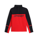 Mens Speed Half Zip T-Neck - Spyder Red