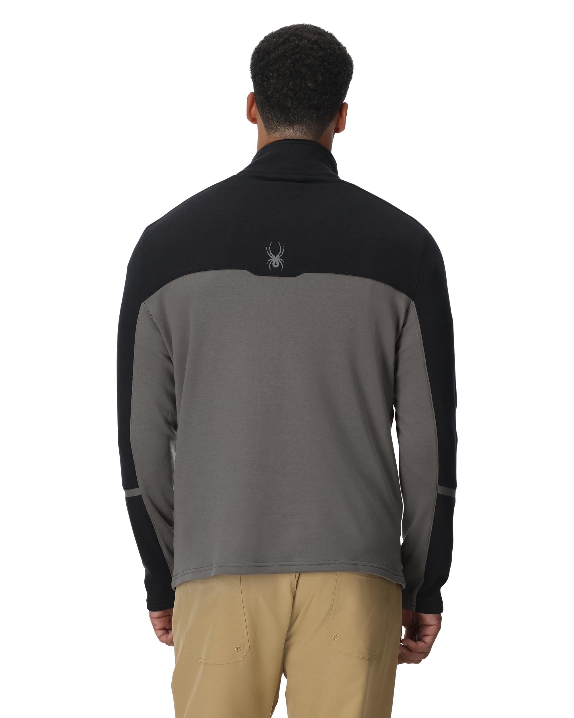 Mens Speed Fleece Half Zip Jacket- Storm – Spyder
