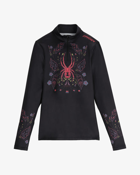 Women's Vivid Quarter Zip - Black – Spyder