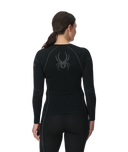 Womens Momentum Baselayer Top- Black