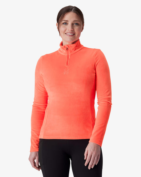 Women's Shimmer Bug Half Zip