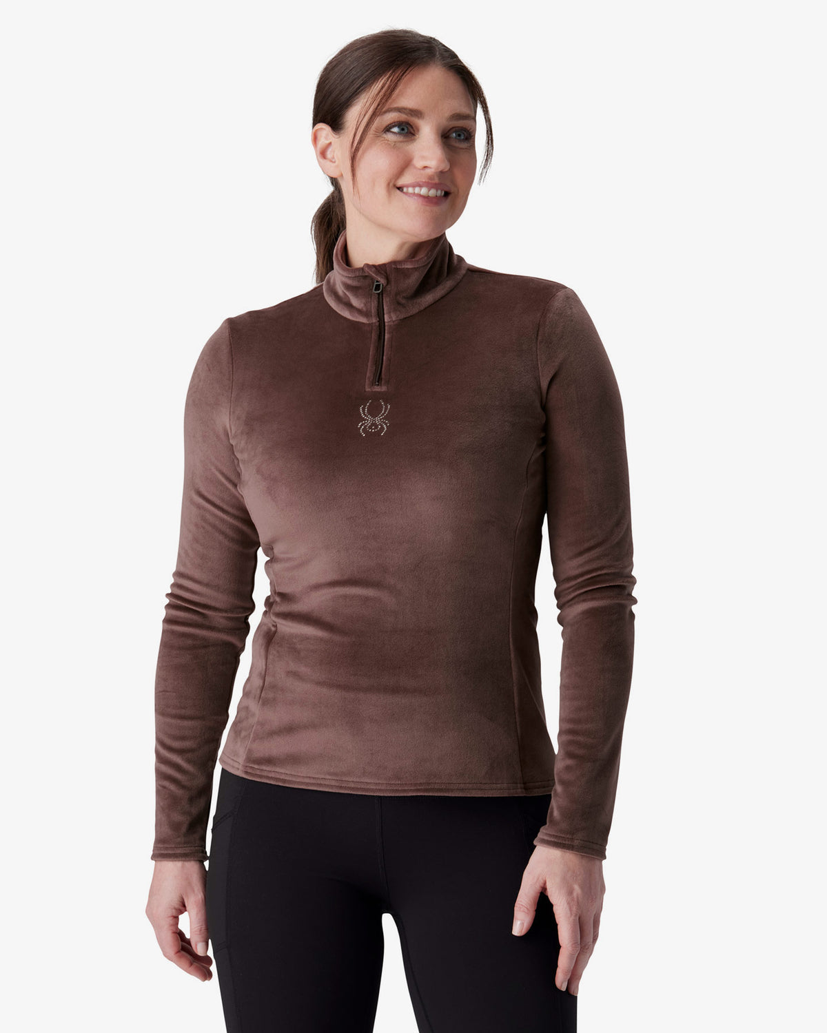 Women's Shimmer Bug Quarter Zip