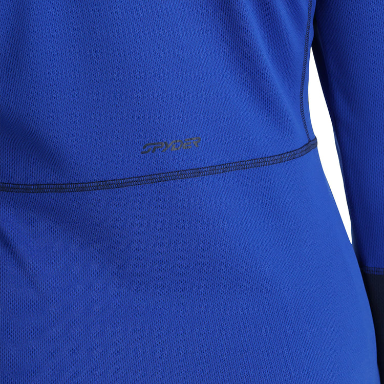 Womens Stretch Charger Crew - Electric Blue – Spyder