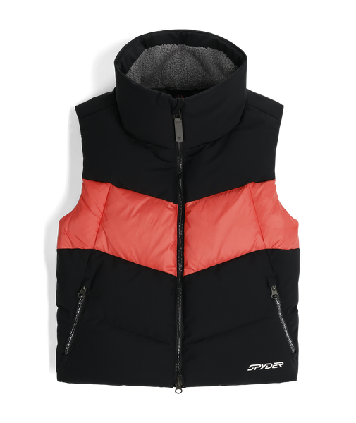 Womens Eastwood Down Vest - Black – Spyder