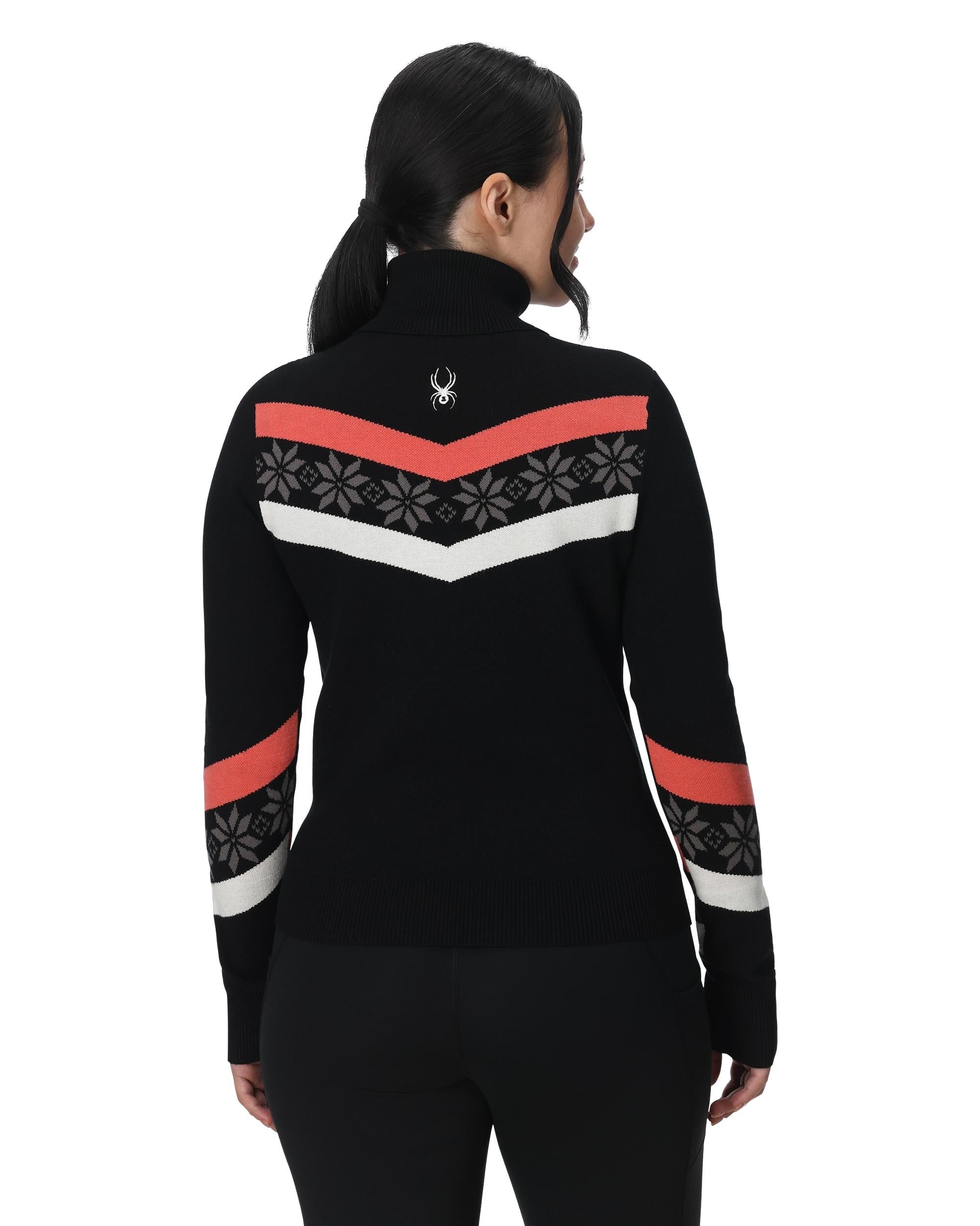 Womens Stellar Ski Sweater - Black – Spyder