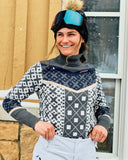 Womens Stellar Ski Sweater - Slate Blue