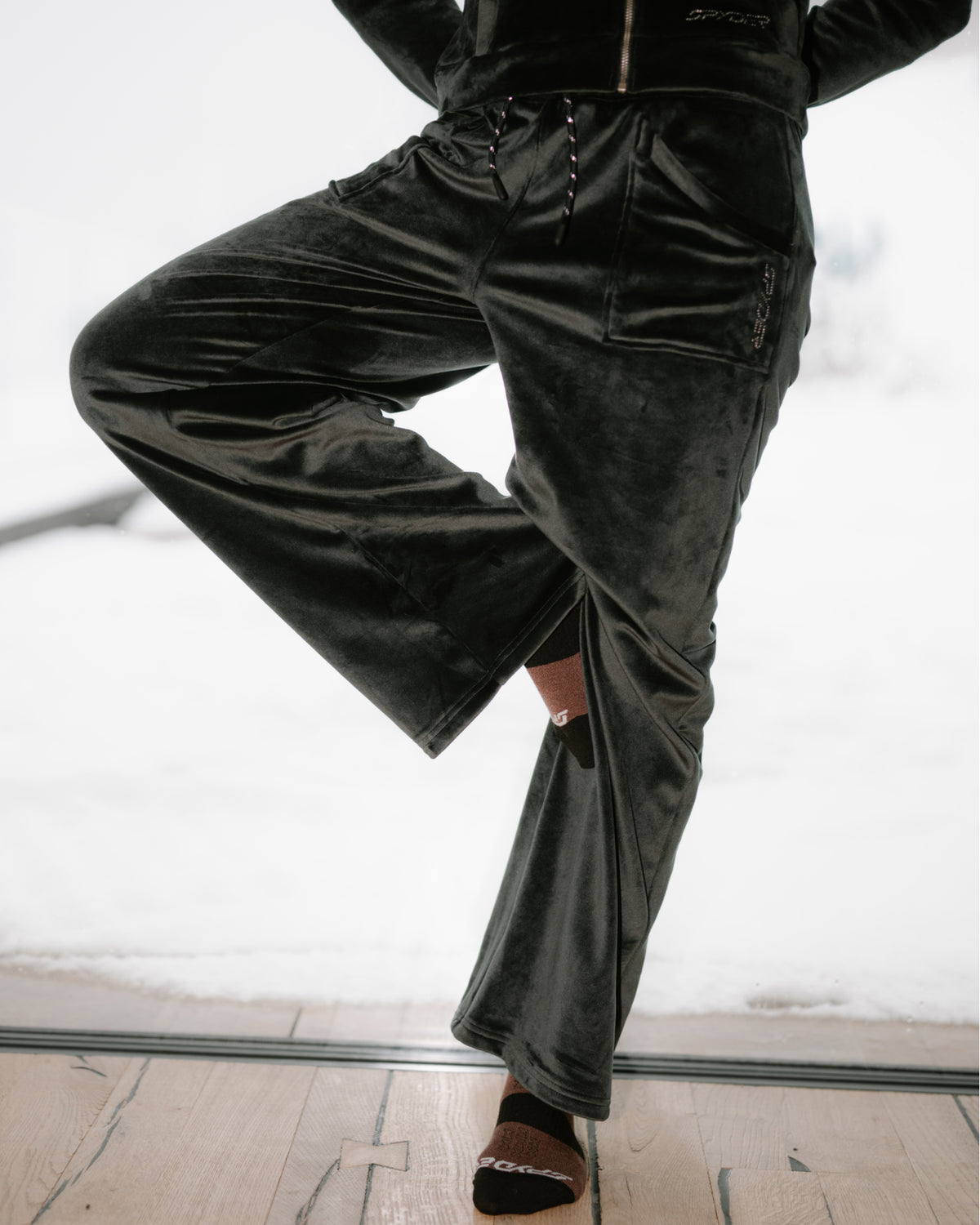 Women's Shimmer Pants - Black