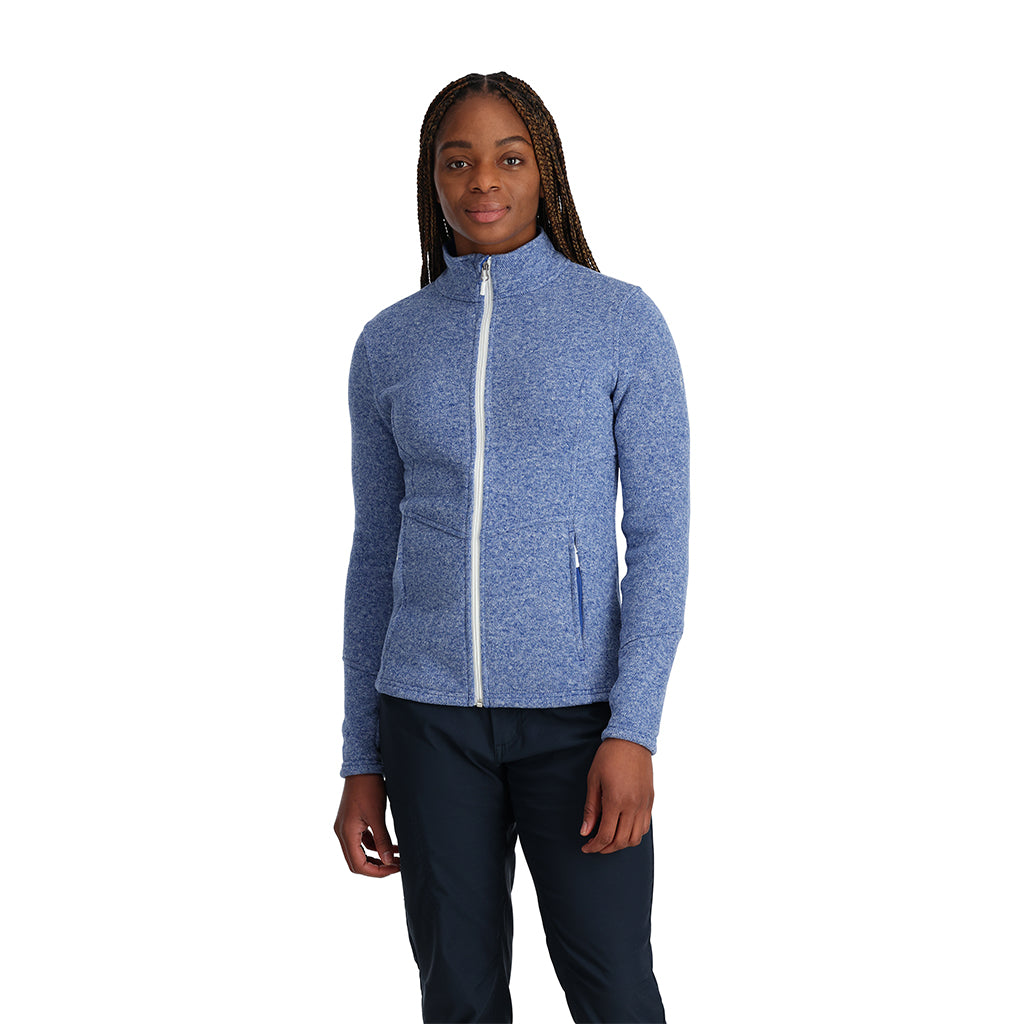 Women's Soar Full Zip Jacket - Electric Blue