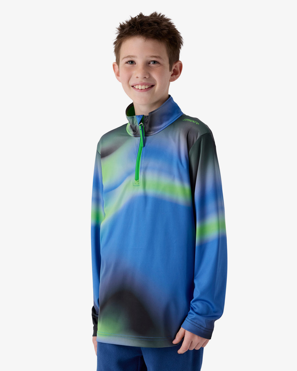 Boys' Jacobs 1/2 Zip - Bold Blue