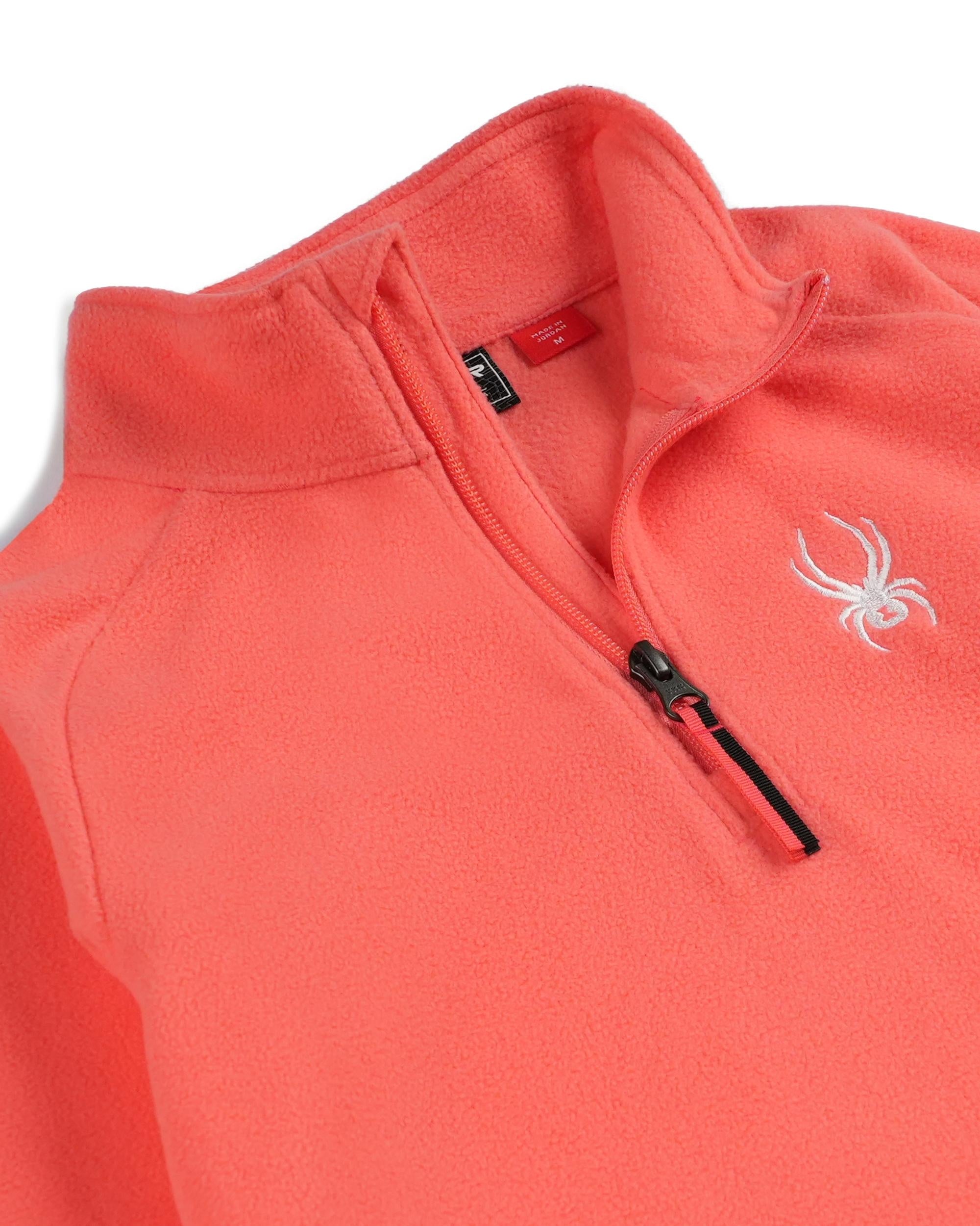Kids Speed Fleece Half Zip Jacket - Coral Haze – Spyder