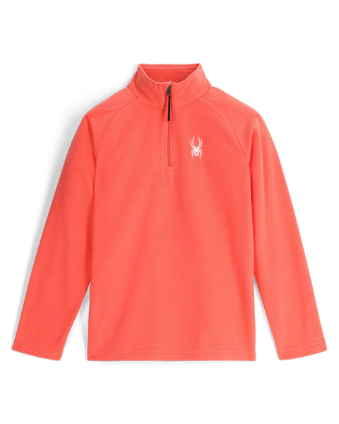 Kids' Speed Fleece Half Zip Jacket - Coral Haze – Spyder