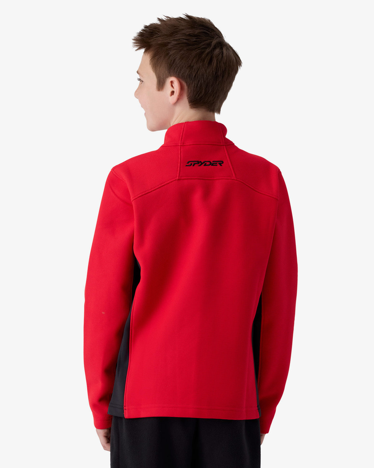 Boys' Bandit Sweater Fleece Jacket - Spyder Red