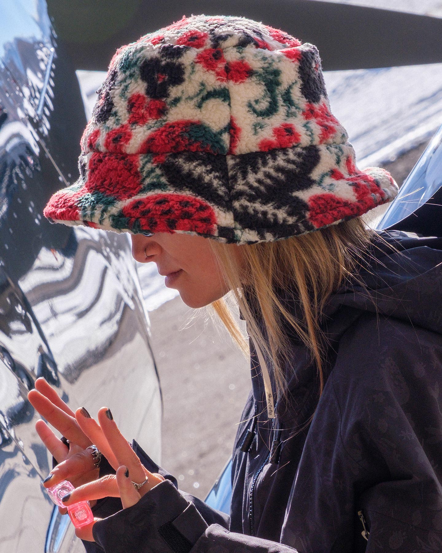 Unisex Society Fleece Bucket Hat - Society Racing Green – Spyder