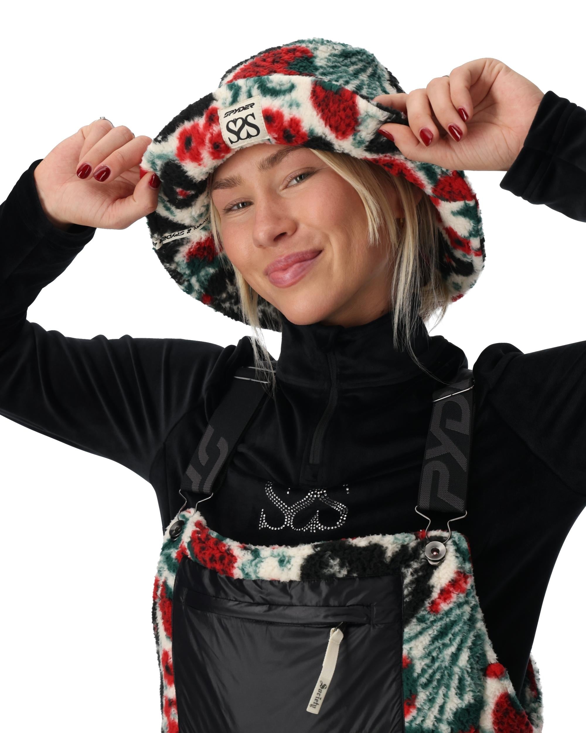 Unisex Society Fleece Bucket Hat - Society Racing Green – Spyder
