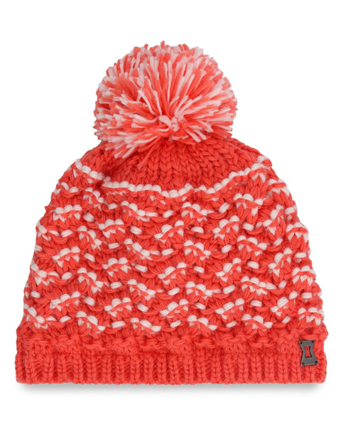 Women's Brrr Berry Beanie - Coral Haze – Spyder