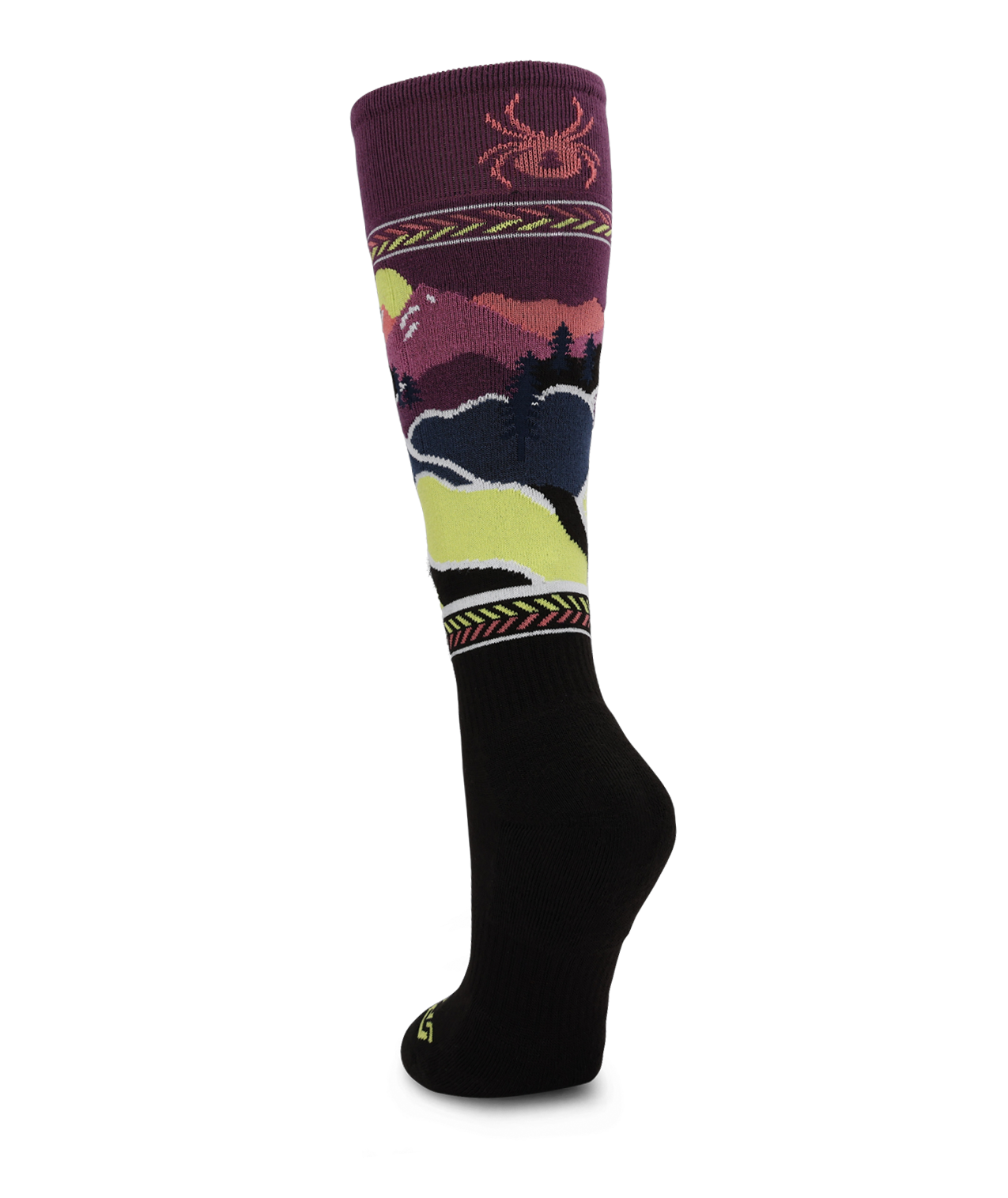 Womens Sweep Ski Socks - Multi – Spyder