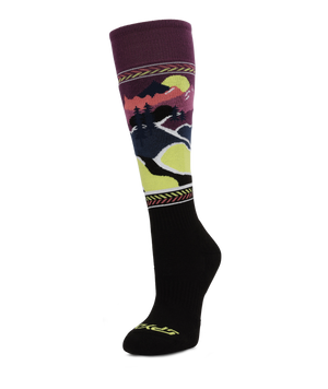 Womens Sweep Ski Socks - Multi