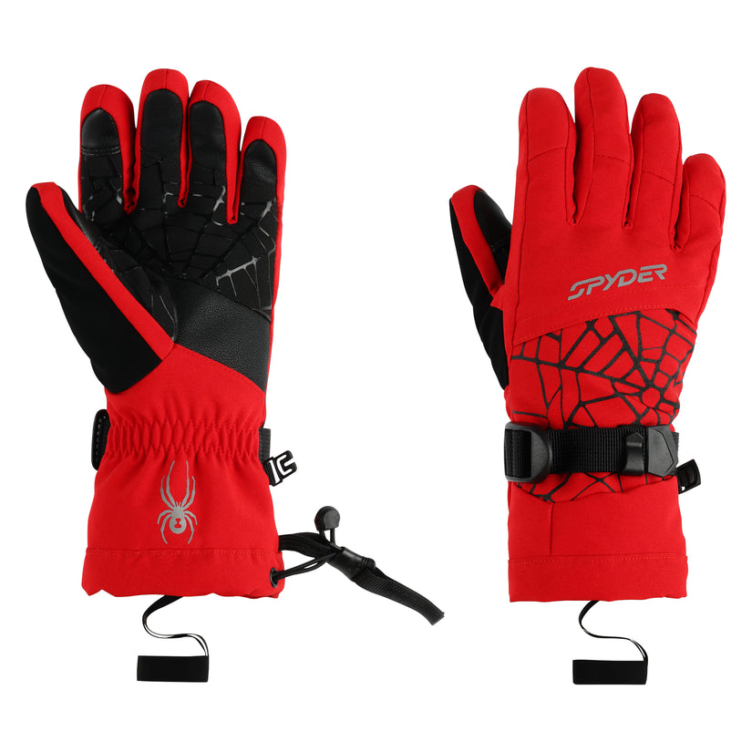 Spyder Kids Mittens Spyder Boys' Overweb Ski Gloves Waterproof