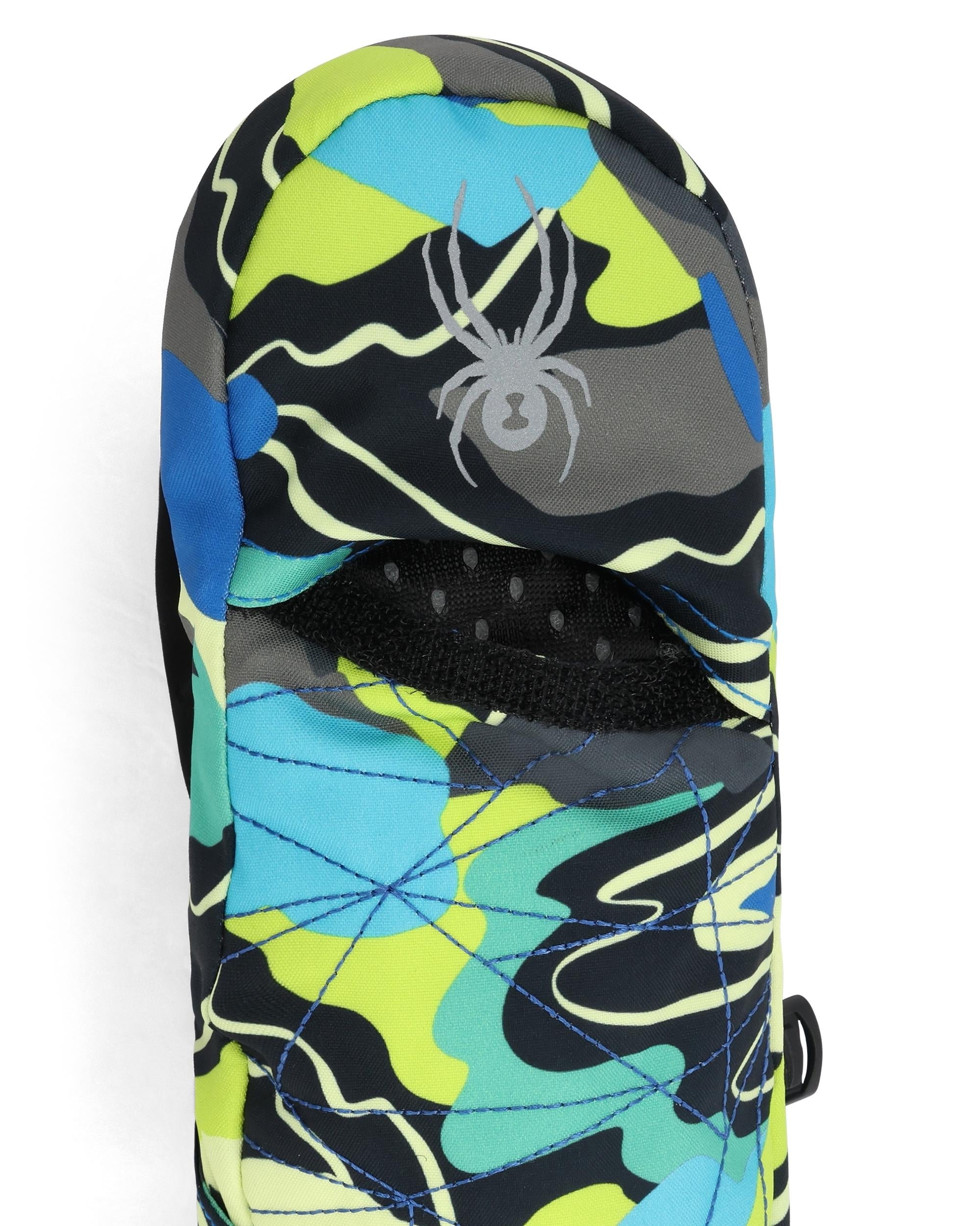 Little Kids' Cubby Mittens - Cobalt Mountain Clouds – Spyder