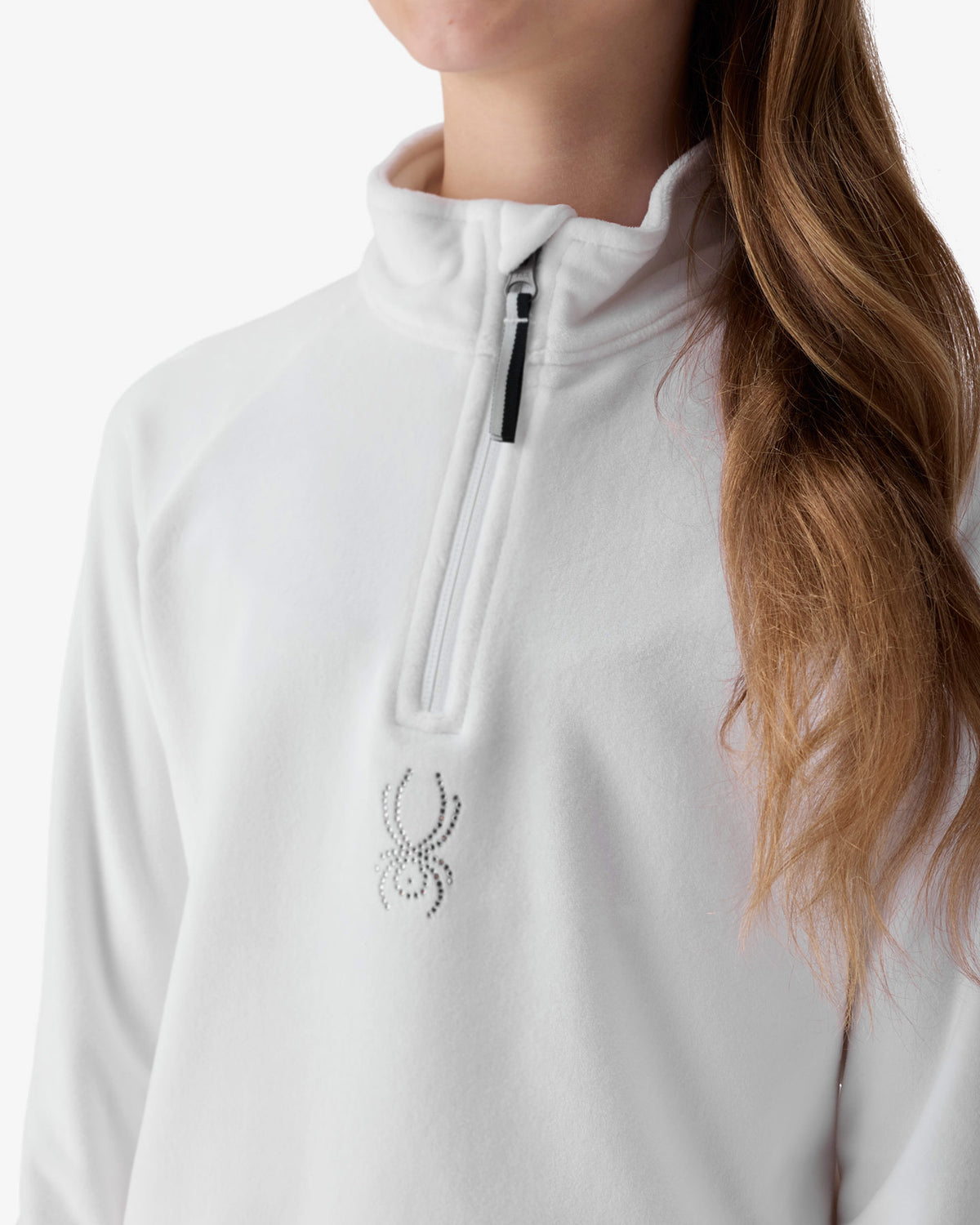 Girls' Shimmer Bug Quarter Zip