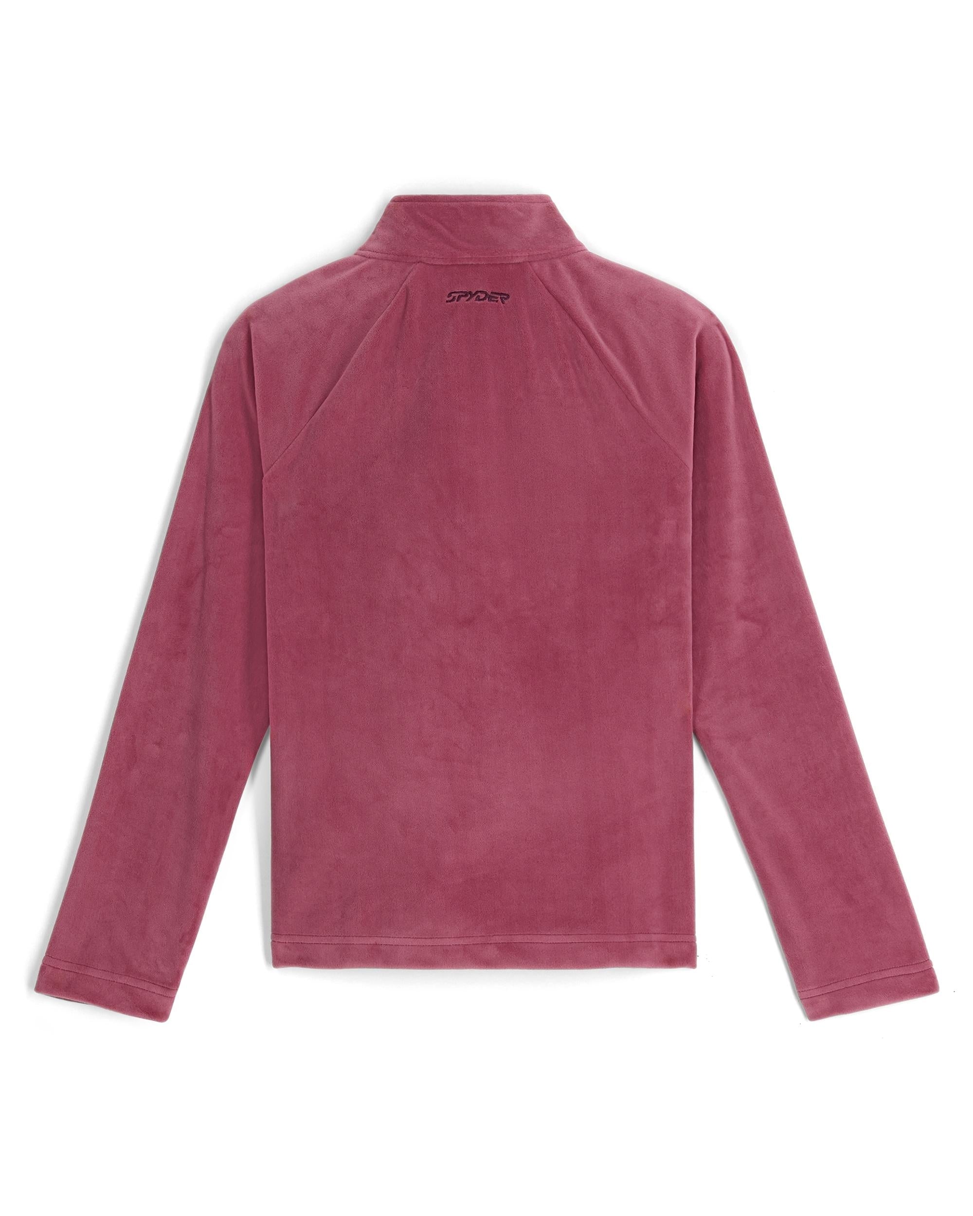 Girls' Shimmer Bug Half Zip T-Neck - Acai – Spyder